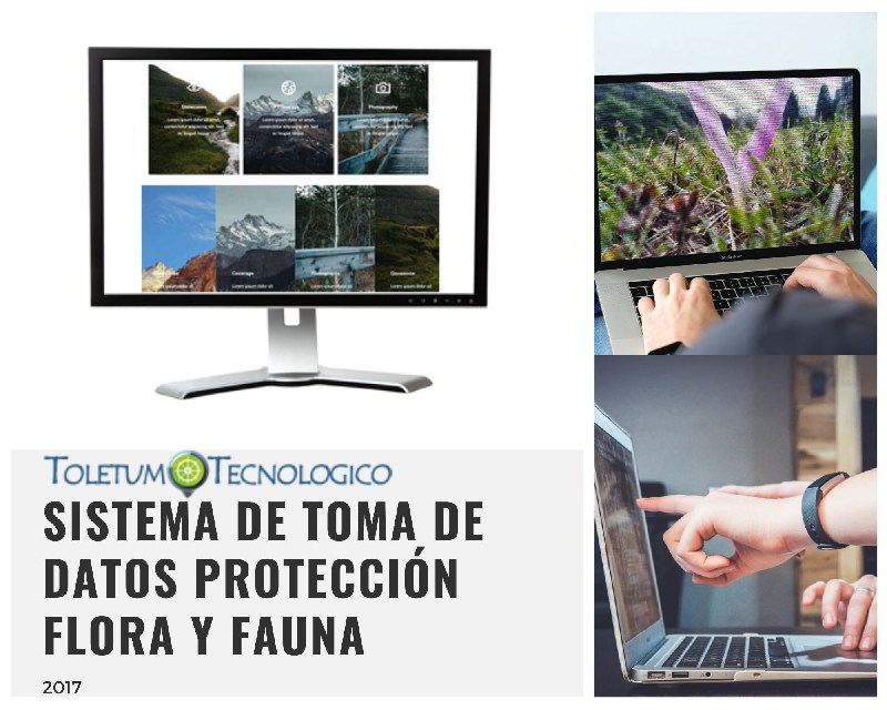 Sistema de toma de datos protección flora y fauna